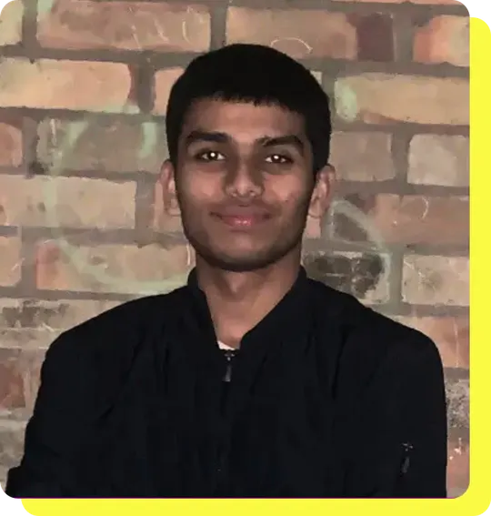 Harshul, Earniversity graduate