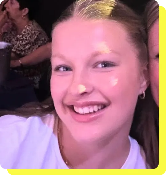 Sophie, Earniversity graduate